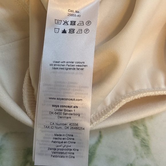 Cream Soya Concept Blouse - Picture 4 of 6